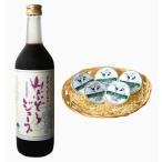 【お歳暮】　岩手くずまき　山ぶどうジュース720ml＆レアチーズケーキ5個セット　ギフト対応可