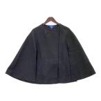  Blue Label k rest Bridge . прямой . вязаный milano ребра накидка жакет перо ткань акрил женский M размер BLUE LABEL CRESTBRIDGE внешний DL14989#