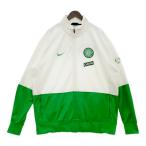 NIKE CELTIC セルティックチーム ロゴワッペン ジャージ トラックジャケット ブルゾン 古着 スポーツ メンズ XXXL ホワイト グリーン ナイキ アウター DM11233■