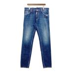 ディースクエアード デニムパンツ S74LB1292 ジーンス ジーパン スキニー ズボン カジュアル メンズ サイズ52 インディゴ DSQUARED ボトム DM13146■