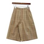 Burberry Burberry юбка-брюки проверка шорты FQ005-301 маленький размер проверка женский 007AB2 Brown низ IL15143#