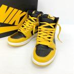 NIKE AIR JORDAN 1 RETRO HIGH OG POLLEN 555088-70 スニーカー ハイカット シューズ ストリート メンズ 26.5cm ブラック/イエロー ナイキ 靴 DF15108■