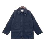 STILL BY HAND スティルバイハンド メルトン コート ブルゾン ジャケット LAMB MELTON HALF COAT CO01204 メンズ サイズ46 ブラック アウター DM17069■