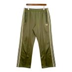NEEDLES ニードルス トラックパンツ ジャージ ボトムス Track Pant Poly Smooth OT1624 メンズ Lサイズ カーキ ズボン DM15972■