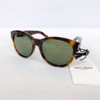 SAINT LAURENT PARIS サンローランパリ サングラス アイウェア メガネ SL67/F メンズ 55ロ18-140 ブラウン系 服飾小物 DF16133■