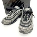 COMME des GARCONS HOMME PLUS×NIKE コムデギャルソンオムプリュス ナイキ AIR MAX 97 SP DX6932-002 スニーカー 美品 メンズ 28.5cm ブラック 靴 DF16140■