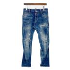 DSQUARED2 ディースクエアード スキニー ジーンズ デニムパンツ S71LB0266 S30342 メンズ サイズ42 S相当 インディゴ ボトムス DM16167■