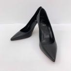 Christian Louboutin クリスチャン ルブタン Sporty Kate 85mm パンプス ハイヒール ポインテッドトゥ レッドソール レディース サイズ37 ブラック 靴 DF17669■