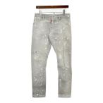 ショッピングディースクエアード DSQUARED2 ディースクエアード スキニージーンズ デニムパンツ ボトムス S71LB0278 メンズ サイズ44 S相当 グレー系 ズボン DM16463■
