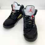 ショッピングjordan NIKE ナイキ スニーカー AIR JORDAN 5 RETRO OG 5845035-003 エアジョーダン5 レトロオリジナル メンズ 28cm ブラック 靴 DF16669■