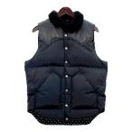 ショッピングダウンベスト WACKO MARIA ワコマリア ロッキーマウンテン ダウンベストブルゾン ジャケット CHRISTY VEST クリスティ 450-452-93  メンズ サイズ38 アウター DM17399■