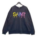 【中古】SAINT MICHAEL セントマイケル スウェット トレーナー クルーネック SAINT SPORT CRW NECK SWET SM-HR1-0000-044 メンズ XLサイズ トップス DM17159■