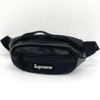 Supreme Supreme кожа сумка-пояс Leather Waist Bag 23FW поясная сумка сумка "body" мужской черный сумка DF18305#