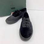 VANS ヴァンズ バンズ BILLY'S ビリーズ スニーカー シューズ AUTHENTIC KUNG-FU 男女兼用 25cm ブラック 靴 DF17880■