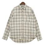 ショッピングロンハーマン Ron Herman ロンハーマン シャツ タータンチェック チェックシャツ 4220700306 長袖 メンズ XLサイズ グレー系 トップス DM18385■