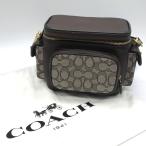  Coach служебная программа Cross корпус 18 signature ja карта C3906 плечо кожа сумка для хранения прекрасный товар для мужчин и женщин Brown COACH сумка B7379*