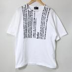 kolor Tシャツ 半袖 カットソー クルーネック 20SCM-T07204 天竺ラベル 古着 コットン メンズ Mサイズ ホワイト カラー トップス A2028◆