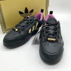 adidas アディダス スニーカー ADI2000 Yu-Gi-Oh! YUGIS World 遊戯王 コラボ 限定カード付 箱付 タグ付 26.5cm ブラック 靴 B8500◆