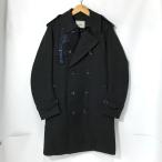 halluci тренчкот хлопок жакет пальто защищающий от холода ходить на работу посещение школы casual простой б/у одежда мужской M размер черный Hal si внешний A11739*