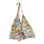 manipuri マニプリ スカーフ トートバッグ ショルダーバッグ カバン 鞄 レディース ベージュ 服飾小物 IF16077■