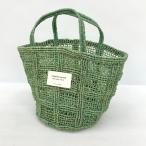 ショッピングストローバッグ beautifulpeople abaca knitting tote bag S 7325611953 かごバッグ バスケット ストローバッグ レディース グリーン ビューティフルピープル DF15378■