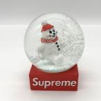 Supreme Snowman SnowGLOBE スノードーム 雑貨 インテリア 男女兼用  ホワイト レッド シュプリーム 雑貨 B4263◆