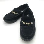 gravis ODJICK CHAIN コインローファー 25221 598853-0001 オジェック チェーン シューズ メンズ 27cm ブラック グラビス 靴 B10769◆