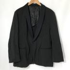 COMME des GARCONS HOMME テーラードジャケット 美品 HS-J019 シワ加工 無地 JACKET カジュアル 古着 メンズ Mサイズ コムデギャルソンオム アウター A13409◆
