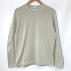 NIKE × STUSSY 24AW 長袖ニット 美品 HF3898-072 コラボ カットソー U NRG LS Knit Jersey 薄手 ロゴ カジュアル メンズ Sサイズ ナイキ トップス A13491◆