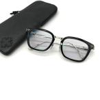 Chrome hearts サングラス OVERPOKED ケース付き アイウェア BK-P/BS 眼鏡 メンズ 53□21 145 ブラック クロムハーツ めがね B13794◆