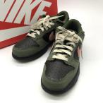 Nike スニーカー Dunk Low Retro LTD Army Olive Black Velvet Brown Rust Pink IB2256-300 箱付き タグ付き ダンク ロー レトロ LTD 28cm ナイキ 靴 B13865◆