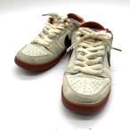 ショッピングDUNK Nike SB ナイキエスビー スニーカー Dunk Low Pro Hennessy BQ6817-100 ダンク ロー プロ ヘネシー メンズ 26cm ベージュ 靴 B14969◆