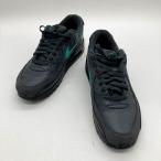NIKE ナイキ スニーカー Air Max 90 Black Tiffany IF0670-002 エアマックス90 ブラックティファニー メンズ 27.5cm ブラック 靴 B15202◆