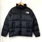 ショッピングノースフェイス ダウン THE NORTH FACE ザノースフェイス ダウンジャケット ヌプシジャケット ND92335 メンズ Lサイズ ブラック アウター A15303◆