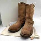 VISVIM ビズビム エンジニアブーツ T.W.O. BOOTS-FOLK 0124402002001 ヴィズヴィム メンズ US11 29cm相当 ブラウン 靴 B15280◆