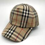 ショッピングバーバリー BURBERRY バーバリー ベースボールキャップ BURW01W ノヴァチェック ヴィンテージチェック  男女兼用 LG 59 ベージュ 帽子 B15413◆