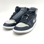 ショッピングjordan Nike Womens ナイキ スニーカー Air Jordan 1 Retro High OG FD4810-01 新品同様 エアジョーダン1 27cm ブラック シルバー 靴 B15398◆