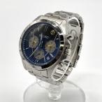 SEIKO セイコー 腕時計 クロノグラフ 500系 こだま 25周年記念モデル 8T63-01D0 クォーツ メンズ  シルバー 小物 B15708◆