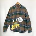 Supreme シュプリーム シャツ Daniel Johnston Plaid Shirt 長袖 メンズ Mサイズ マルチカラー トップス A15643◆