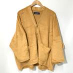 WHIZ LIMITED TOKYO WL C 159 кардиган внешний длинный рукав перо тканый casual мужской M размер Camel with tops A2993*