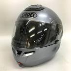 SHOEI MULTITEC システムヘルメット フルフェイス 外装美品 現状渡し オートバイ バイカー XLサイズ パールグレーメタリック ショウエイ バイク用品 N18737H●