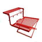  nature цветный zThe Folding Multi Stand II мульти- подставка II красный MS2-R кемпинг уличный BBQ 2 уровень подставка NATURE TONES*TA2630