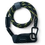 PRCCA(プレッカ) しなやかワイヤーロック, 高強度3層構造 ダイヤル式, スチール/UHMWPE素材, 6mm x 100cm, 自転車/バイク用, 115g, 盗難防止