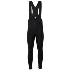 裏起毛素材を用いた保温性の高いビブタイツ。 サーマルビブタイツ2026［ブラック］