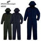 作業服 自重堂 防寒着 防寒ツナギ服 48500 防風 撥水 消臭 フード取外し可 秋冬用 メンズ M-5L