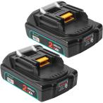 Waitley ウィトレ Makita マキタ 18V バッテリー 互換 2.5Ah 薄型 BL1815N BL1830B互換 マキタ18V 電動工具対応可能 PSE認証済 一年保証付き 2個セット