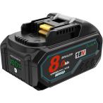 Waitley マキタ 18V バッテリー Makita 互換 実容量8.0Ah カットオフ保護機能付 サムスン製21700セル採用 ％残量インジケーター搭載 PSE認証済み 一年保証付き