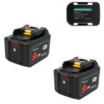 Waitley ウィトレ Makita マキタ 18V バッテリー 互換 BL1890 9.0Ah BL1830 BL1840 BL1850 BL1860 BL1890 リチウムイオン電池 残量指示付 一年保証付き