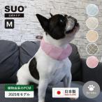 SUO(R) 公式 2025年新商品 Made ln Japan 特許取得済 神戸 の自社工場で製造 検品 SUO 18°ICE for dogs WBAND Mサイズ 犬用 ペット おそろい