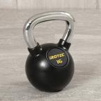 IROTEC(アイロテック)ラバー ケトルベル 16kg / ダンベル 筋トレ 鉄アレー トレーニング器具 筋トレ器具 ベンチプレス スクワット